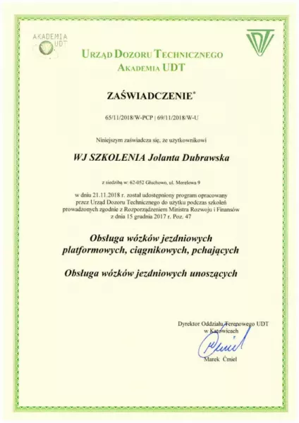 zaswiadczenie-szkolenie-wozek-jezdniowy